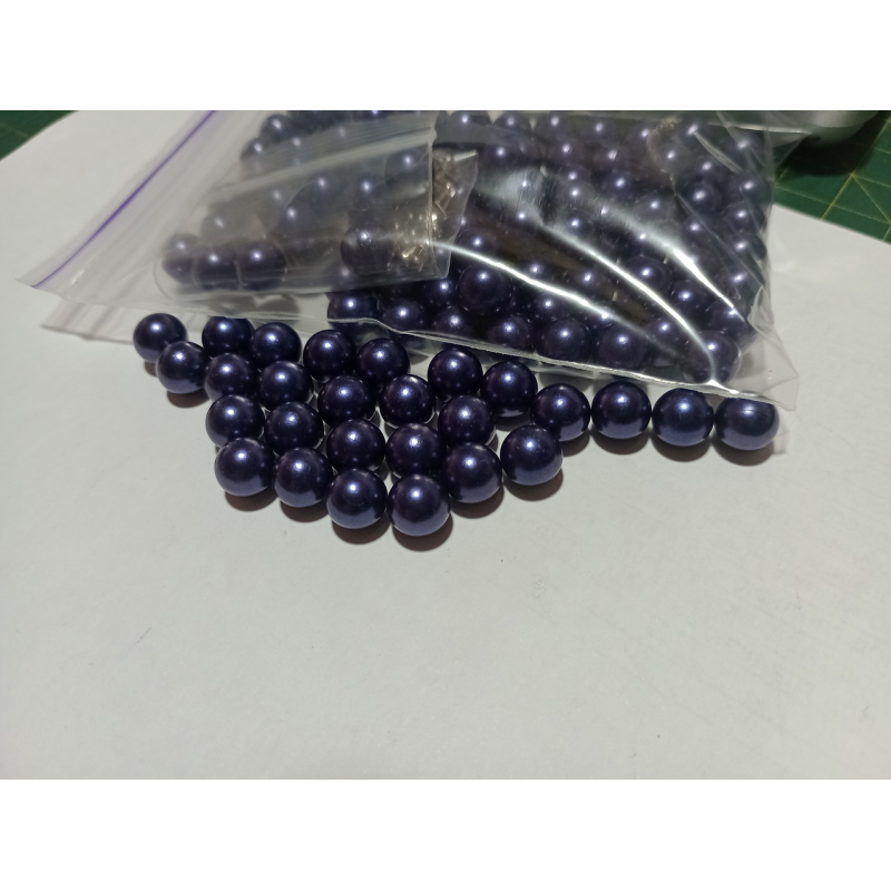Перли прибивні 6 мм Синій 100 шт Перли прибивні 6 мм Синій 100 шт