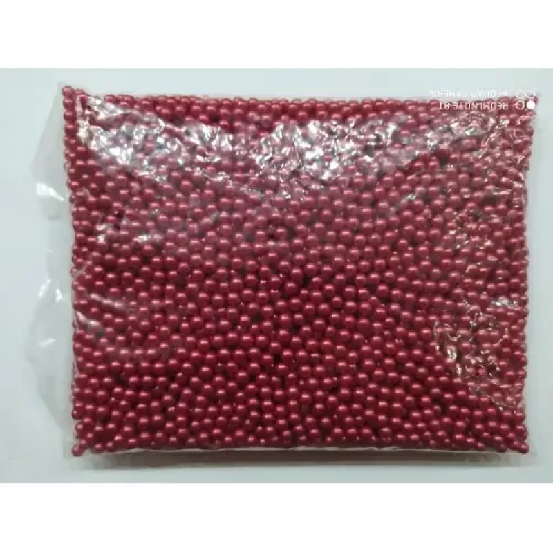 Перли прибивні 6 мм Бордовий 100 шт Перли прибивні 6 мм Бордовий 100 шт