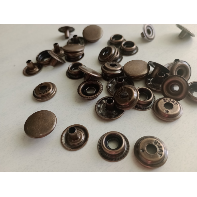 Кнопка Кіївська (Каппа) 15 мм Антик, 50 шт. Кнопка Кіївська (Каппа) 15 мм Антик, 50 шт.