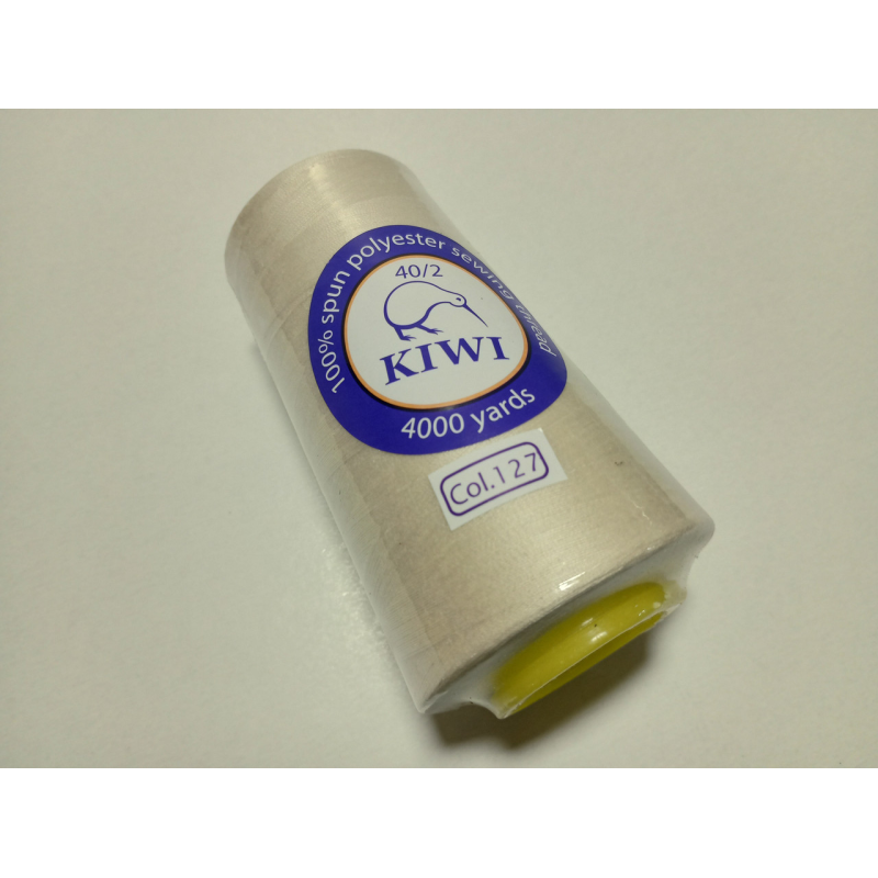 Нитки швейні №40/2 - колір Світло-бежевий (№127) Нитки швейні №40/2 - колір Світло-бежевий (№127)