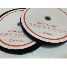 Липучка чорна 2см (25 м)