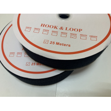 Липучка чорна 5см (25 м)