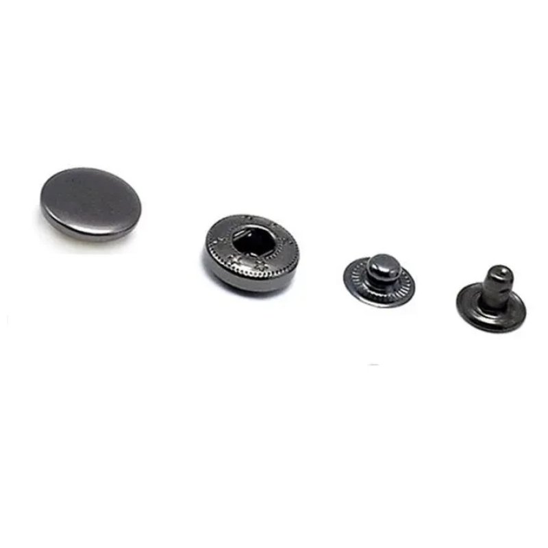 Кнопка ALFA 13,5 мм Темний Нікель 50 шт