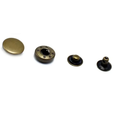 Кнопка ALFA 13,5 мм Антик 50 шт.