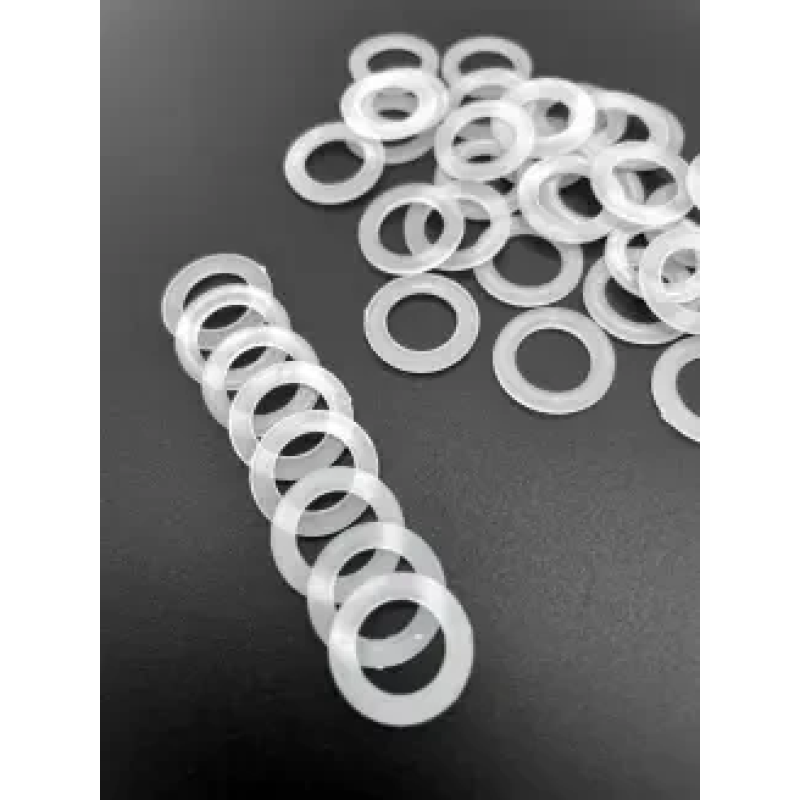 Кільця пластикові під люверс №5 (8 мм) 50 шт Кільця пластикові під люверс №5 (8 мм) 50 шт