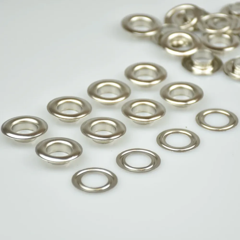 Люверс 10мм Нержавіючий Нікель №24 50 шт