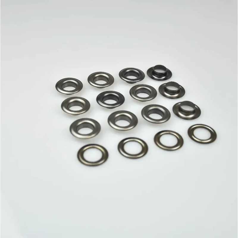 Люверс №28 (14 мм) Нержавіючий Темний Нікель 50 шт Люверс №28 (14 мм) Нержавіючий Темний Нікель 50 шт