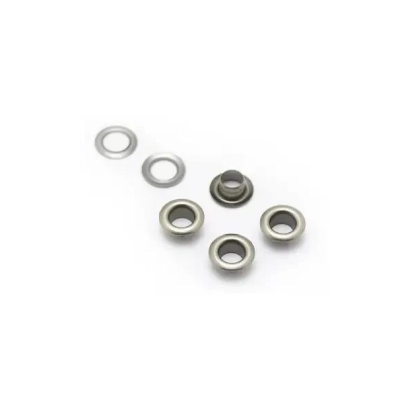 Люверс 4мм Темний Нікель №2 50 шт Люверс 4мм Темний Нікель №2 50 шт