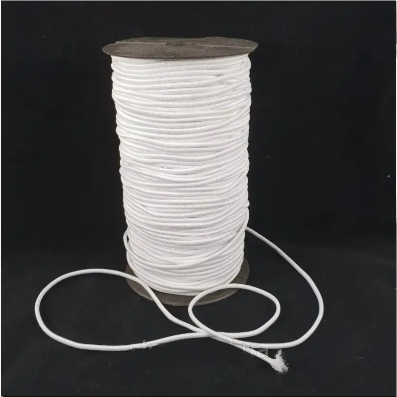 Шнур резинка (капелюшна) 2.5 мм Біла 100 м Шнур резинка (капелюшна) 2.5 мм Біла 100 м