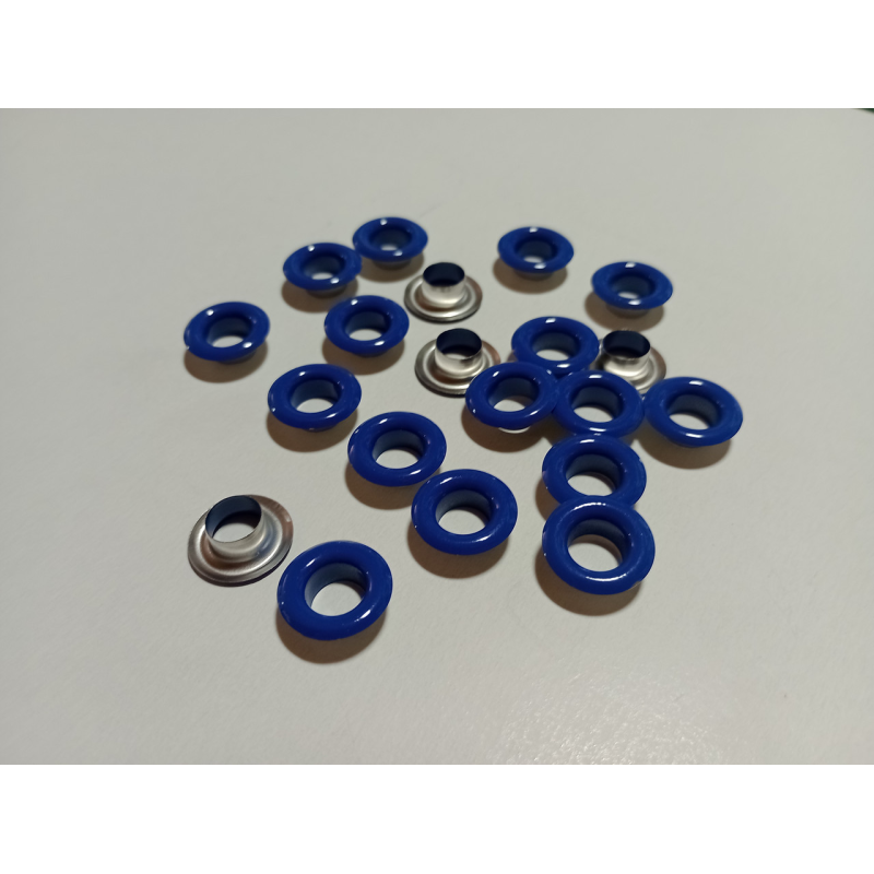 Люверс 8мм Нержавіючий Темно синій 50 шт Люверс 8мм Нержавіючий Темно синій 50 шт