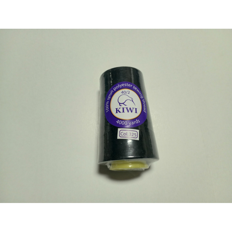 Нитки швейні №40/2 - колір Чорний