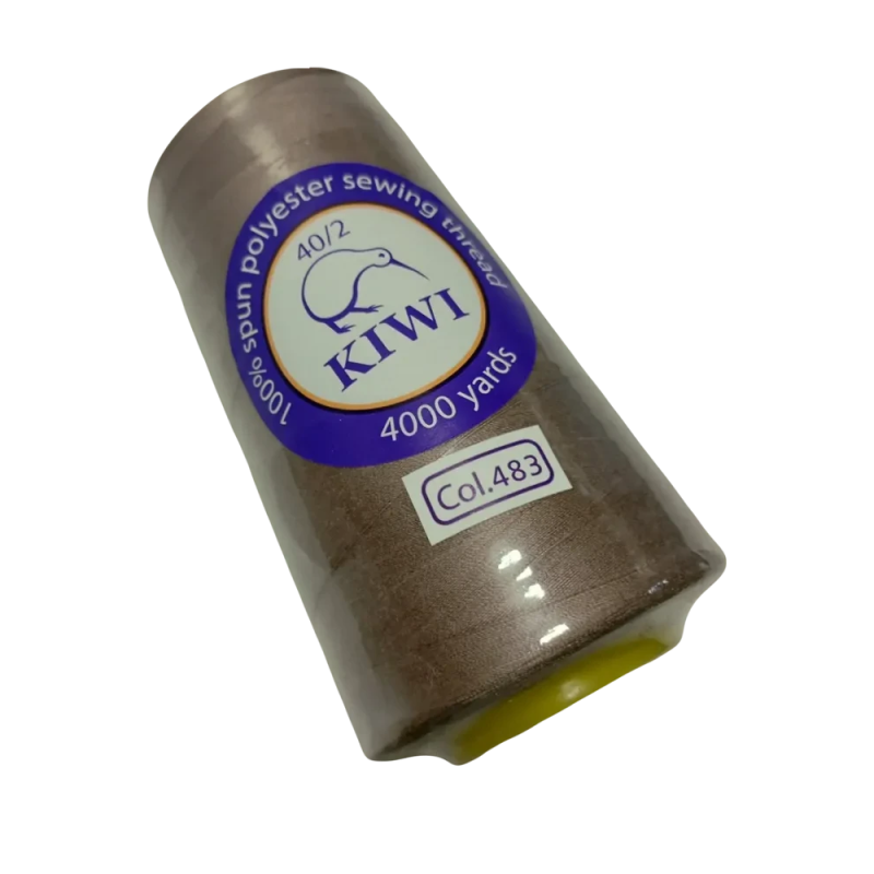 Нитки швейні №40/2 - колір Світло-коричневий (№483) Нитки швейні №40/2 - колір Світло-коричневий (№483)