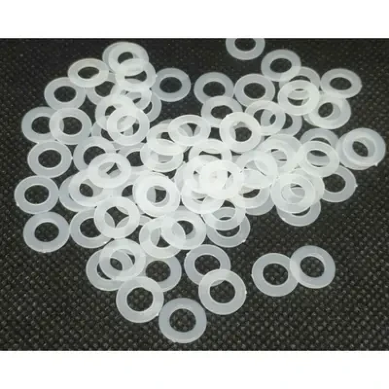 Кільця пластикові під люверс №4 (6 мм) 50 шт Кільця пластикові під люверс №4 (6 мм) 50 шт