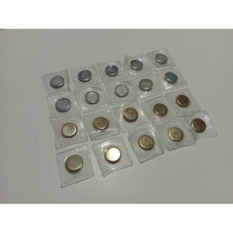 Кнопка магнітна потайна в чохлі 15мм (10 пар) Кнопка магнітна потайна в чохлі 15мм (10 пар)