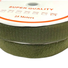Липучка хакі 4см (25 м)