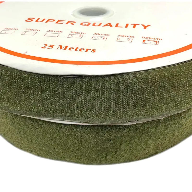 Липучка хакі 4см (25 м) Липучка хакі 4см (25 м)