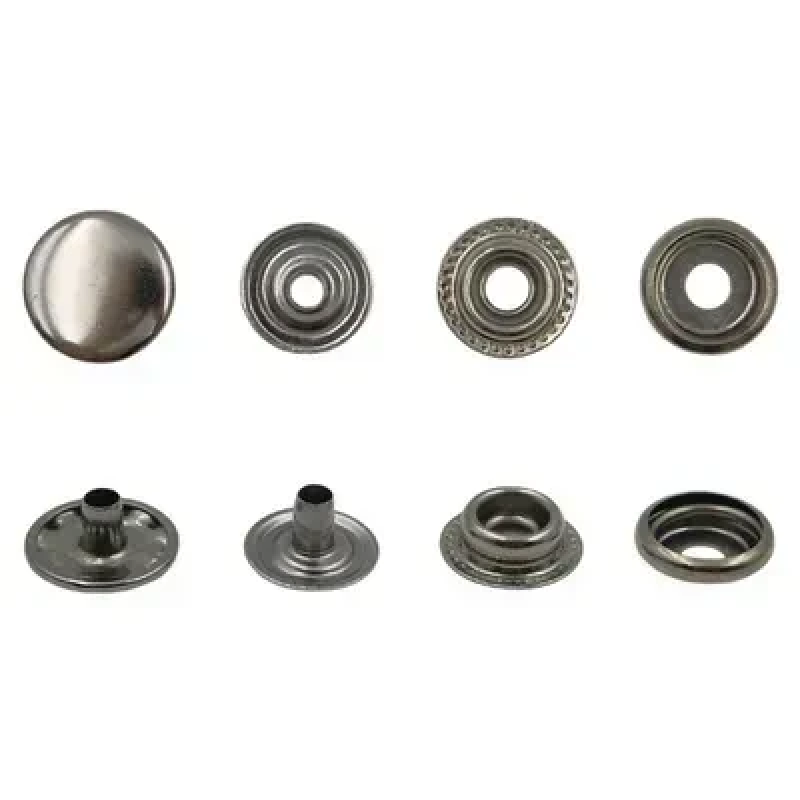 Кнопка Київська (Каппа) 12,5 мм Темний Нікель, 50 шт Кнопка Київська (Каппа) 12,5 мм Темний Нікель, 50 шт