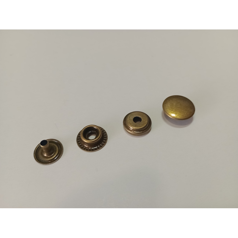 Кнопка Кіївська (Каппа) 12,5 мм Антик, 50 шт. Кнопка Кіївська (Каппа) 12,5 мм Антик, 50 шт.