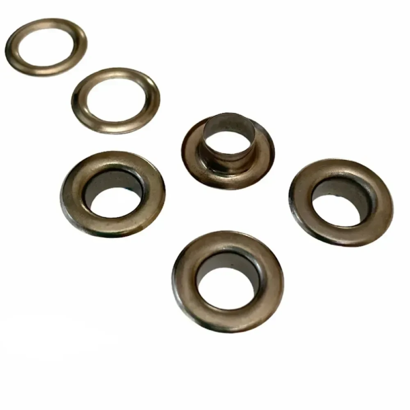 Люверс 10мм Темний Нікель №24 50 шт Люверс 10мм Темний Нікель №24 50 шт