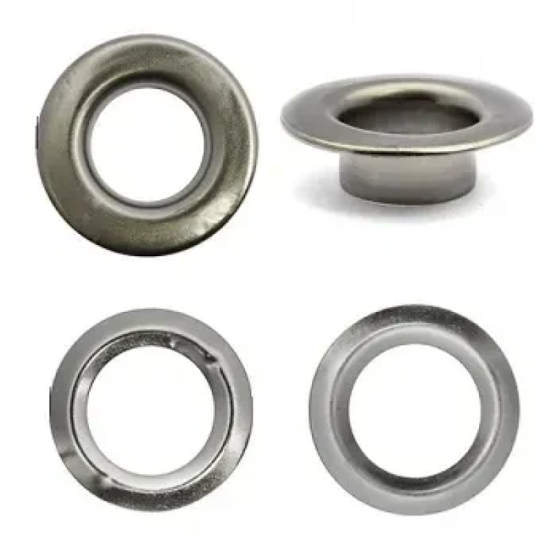 Люверс 14мм Темний Нікель №28 50 шт Люверс 14мм Темний Нікель №28 50 шт