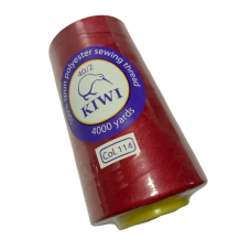 Нитки швейні №40/2 - колір Червоний (№114)