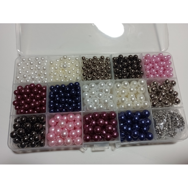 Набір перлин 6 та 8 мм Набір перлин 6 та 8 мм