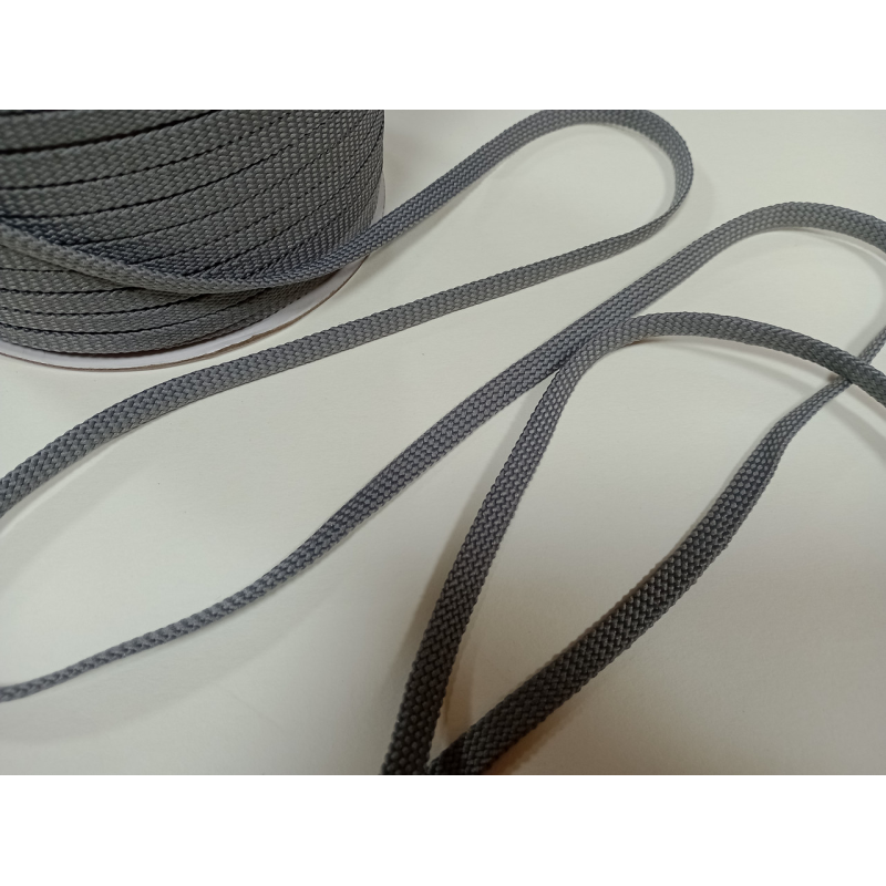 Шнур для Одягу плоский 8,5 мм Коричневий (10метрів) Шнур для Одягу плоский 8,5 мм Коричневий (10метрів)