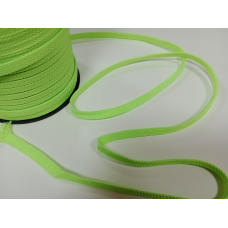 Шнур для Одягу плоский 8,5 мм Салатовий (10 метрів)