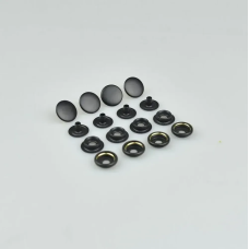 Кнопка Київська (Каппа) 15 мм (Нержавіюча) Оксид 50 шт