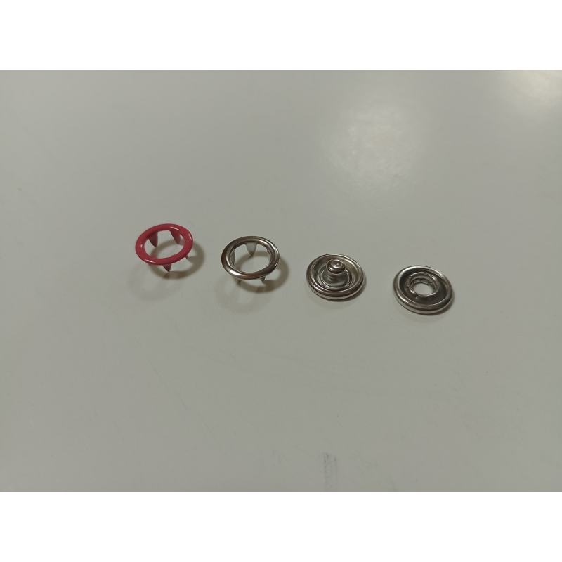 Кнопка BABY трикотажна 9,5 мм Рожева, 50 шт Кнопка BABY трикотажна 9,5 мм Рожева, 50 шт