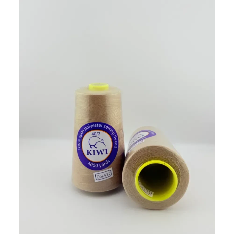 Нитки швейні №40/2 - колір Бежевий (№427)