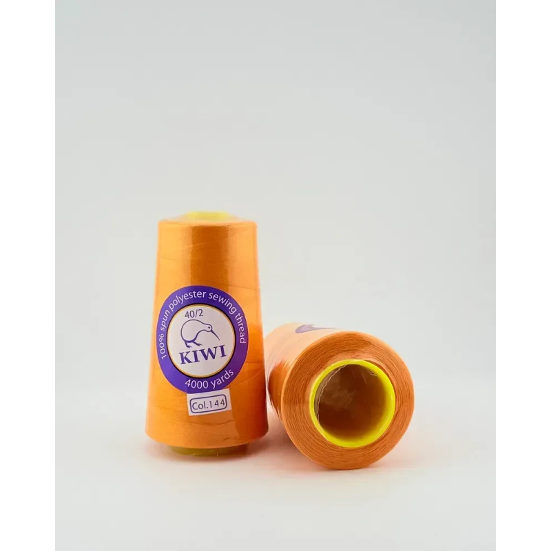 Нитки швейні №40/2 - колір Помаранчевий (№144) Нитки швейні №40/2 - колір Помаранчевий (№144)