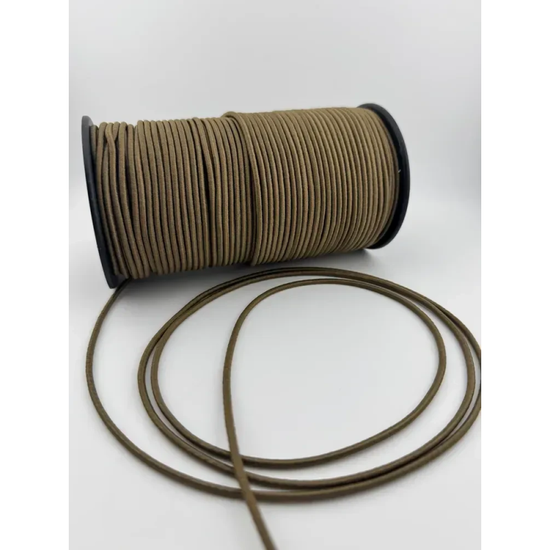 Шнур гумка (краплюшня) 3 мм Коричнева 100 м Шнур гумка (краплюшня) 3 мм Коричнева 100 м