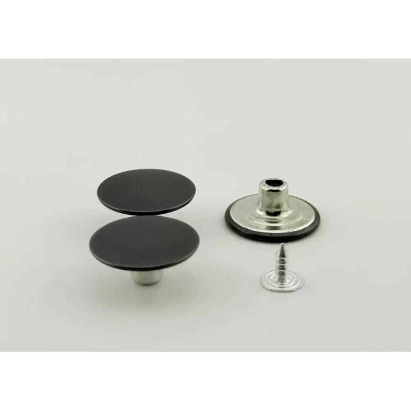 Гудзик для джинсів 20 мм гладкий (Оксид) 50 шт.