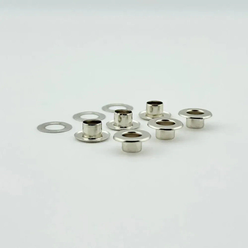 Люверс 5мм плоский Нержавіючий Нікель №3 50 шт Люверс 5мм плоский Нержавіючий Нікель №3 50 шт