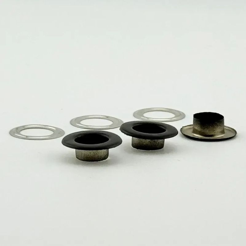 Люверс 8мм плоский Нержавіючий Чорний №5 50 шт Люверс 8мм плоский Нержавіючий Чорний №5 50 шт