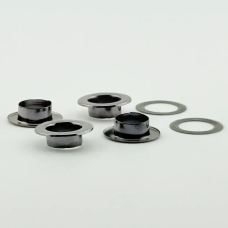 Люверс 10мм плоский Нержавіючий Темний Нікель №24 50 шт