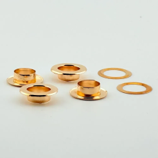 Люверс 10мм плоский Нержавіючий Золото №24 50 шт