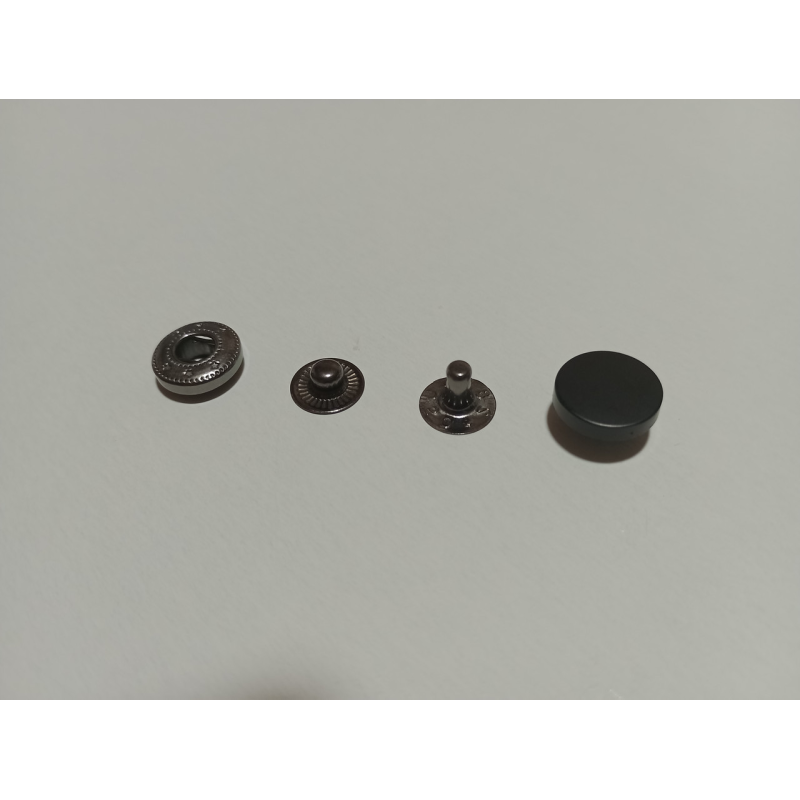 Кнопка гладка таблетка (нержавіюча сталь) 12 мм Оксид 50 шт Кнопка гладка таблетка (нержавіюча сталь) 12 мм Оксид 50 шт