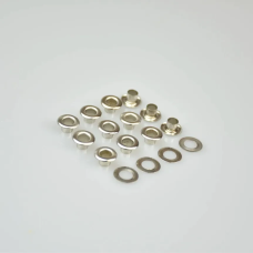 Люверс 4мм Нержавіючий Нікель №2 50 шт