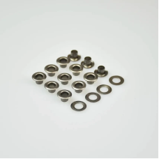 Люверс 4мм Нержавіючий Темний Нікель №2 50 шт